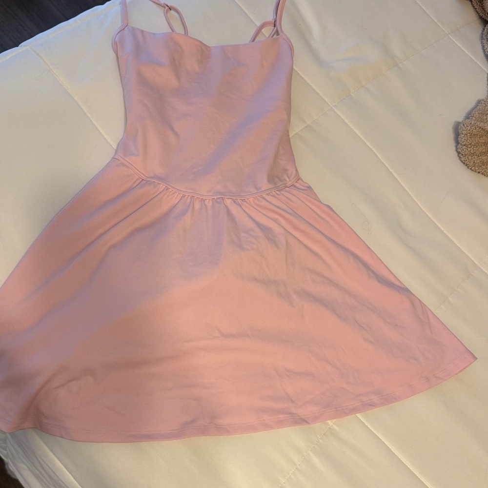 Light Pink Spaghetti Strap Dress